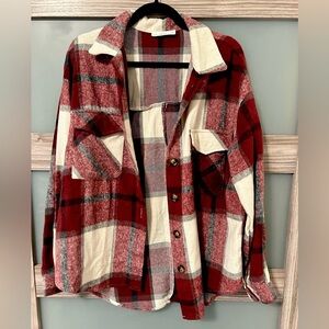 Shop Talulah Plaid Shacket